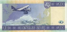 Litauen / Lithuania P.65 10 Litu 2001 (1) 