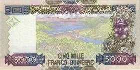 Guinea P.41b 5000 Francs 2012 (1) 