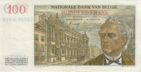 Belgien / Belgium P.129c 100 Francs 5.8.1959 (2) 