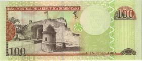 Dom. Republik/Dominican Republic P.177a 100 Pesos Oro 2006 (1) 