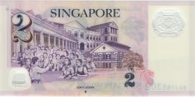 Singapur / Singapore P.46f 2 Dollars (2005) Polymer (1) 