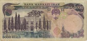 Iran P.106b 5000 Rials (1974-79) (4) 