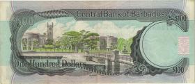 Barbados P.35 100 Dollars (1986) (3+) 