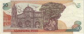 Philippinen / Philippines P.169e 10 Piso o.J. (2) 