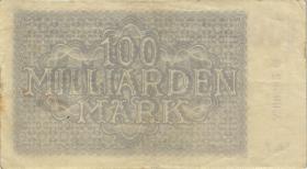 R-BAD 13a: 100 Mrd. Mark 1923 (3+) 