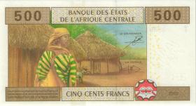 Zentral-Afrikanische-Staaten / Central African States P.106T 500 Francs 2002 Kongo (1) 