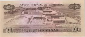 Honduras P.64b 10 Lempiras 2.1.1986 (1) 