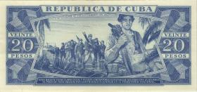 Kuba / Cuba P.105a 20 Pesos 1971 (1) 