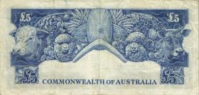 Australien / Australia P.35a 5 Pounds (1960-65) (3) 