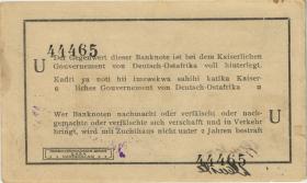R.916n: 1 Rupie 1915 U (1/1-) Besitzzeichen 
