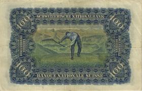 Schweiz / Switzerland P.35q 100 Franken 2.12.1943 (3) 