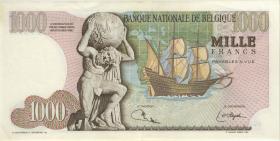 Belgien / Belgium P.136b 1000 Francs 1975 (2) 