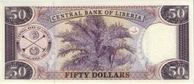 Liberia P.29c 50 Dollars 2008 (1) 