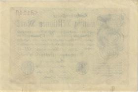 R.107h 20 Mio. Mark 1923 Reichsdruck (1/1-) 