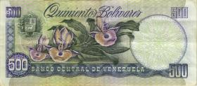 Venezuela P.067d 500 Bolivares 1990 (3) 