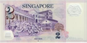 Singapur / Singapore P.46d 2 Dollars (2005) Polymer (1) 