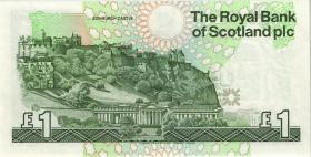 Schottland / Scotland P.351a 1 Pound 1989 (2) 