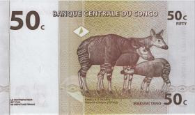 Kongo / Congo P.084a 50 Centimes 1997 E 0000246A (1) 