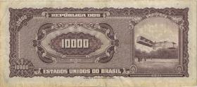Brasilien / Brazil P.190b 10 Cruzeiros Novos 10000 Cruz. (1967) (3) 