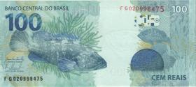 Brasilien / Brazil P.257c 100 Reais 2010 (1) 
