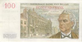 Belgien / Belgium P.129c 100 Francs 25.10.1957 (2) 