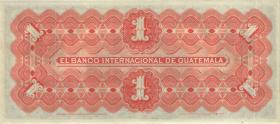 Guatemala P.S153a 1 Peso 1917 (2) 