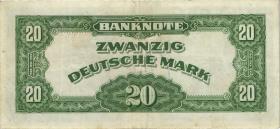 R.241a 20 DM 1949 Bank Deutscher Länder B-Stempel (3) J/H 