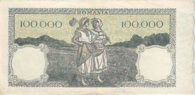 Rumänien / Romania P.058 100.000 Lei 28.5.1946 (2) 
