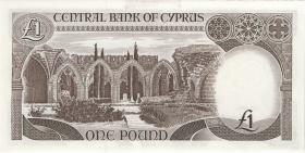 Zypern / Cyprus P.50 1 Pound 1.11.1982 (1) 