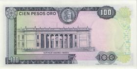 Kolumbien / Colombia P.410c 100 Pesos Oro 1971 (1) 