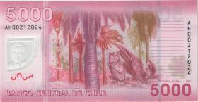 Chile P.163a 5000 Pesos 2009 Polymer(1) 