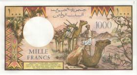 Djibouti P.37b 1000 Francs (1988) (1) 
