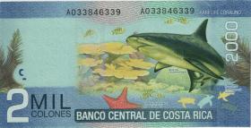 Costa Rica P.275a 2.000 Colones 2009 (1) 