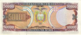 Ecuador P.130c 50.000 Sucres 12.7.1999 (1) 