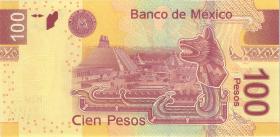 Mexiko / Mexico P.124e 100 Pesos 23.4.2009 (1) 