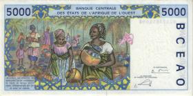 West-Afr.Staaten/West African States P.113AI 5000 Francs 2002 (1) 