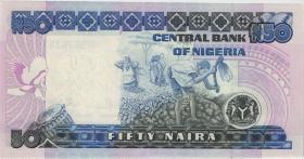 Nigeria P.27d 50 Naira o.D (1) 