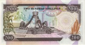 Kenia / Kenya P.23Aa 200 Shillings 1986 (1) 