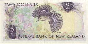 Neuseeland / New Zealand P.164c 2 Dollars (1975-77) (2) 