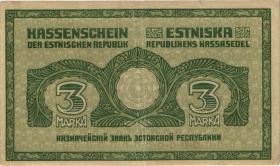 Estland / Estonia P.44 3 Marka 1919 (3) 