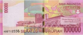 Indonesien / Indonesia P.146d 100.000 Rupien 2004 (2006) (1) 