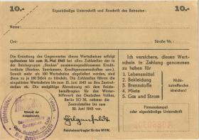WHW-38 Winterhilfswerk 10 Reichsmark 1942/43 (1) 