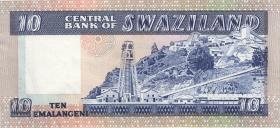 Swasiland / Swaziland P.10c 10 Emalangeni (1985) (2) 