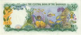 Bahamas P.35b 1 Dollar 1979 (1) 