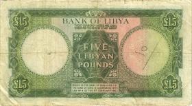 Libyen / Libya P.26 10 Libyan Pounds 5.2.1963 (3-) 