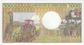 Gabun / Gabon P.06b 5000 Francs (1991) (1) 