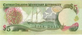 Cayman-Inseln P.22 5 Dollars 1998 C/1 000941 (1) low number 