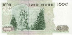 Chile P.154f 1000 Escudos 2004 (1) 