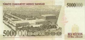Türkei / Turkey P.210b 500.000 Lira 1997 Serie A (1) 