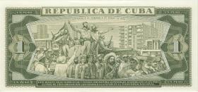 Kuba / Cuba P.102a 1 Peso 1969 (1) 